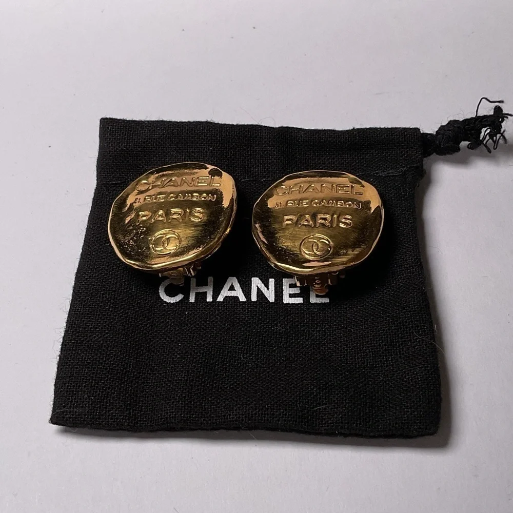 Chanel 31 Rue Cambon Paris Earrings
